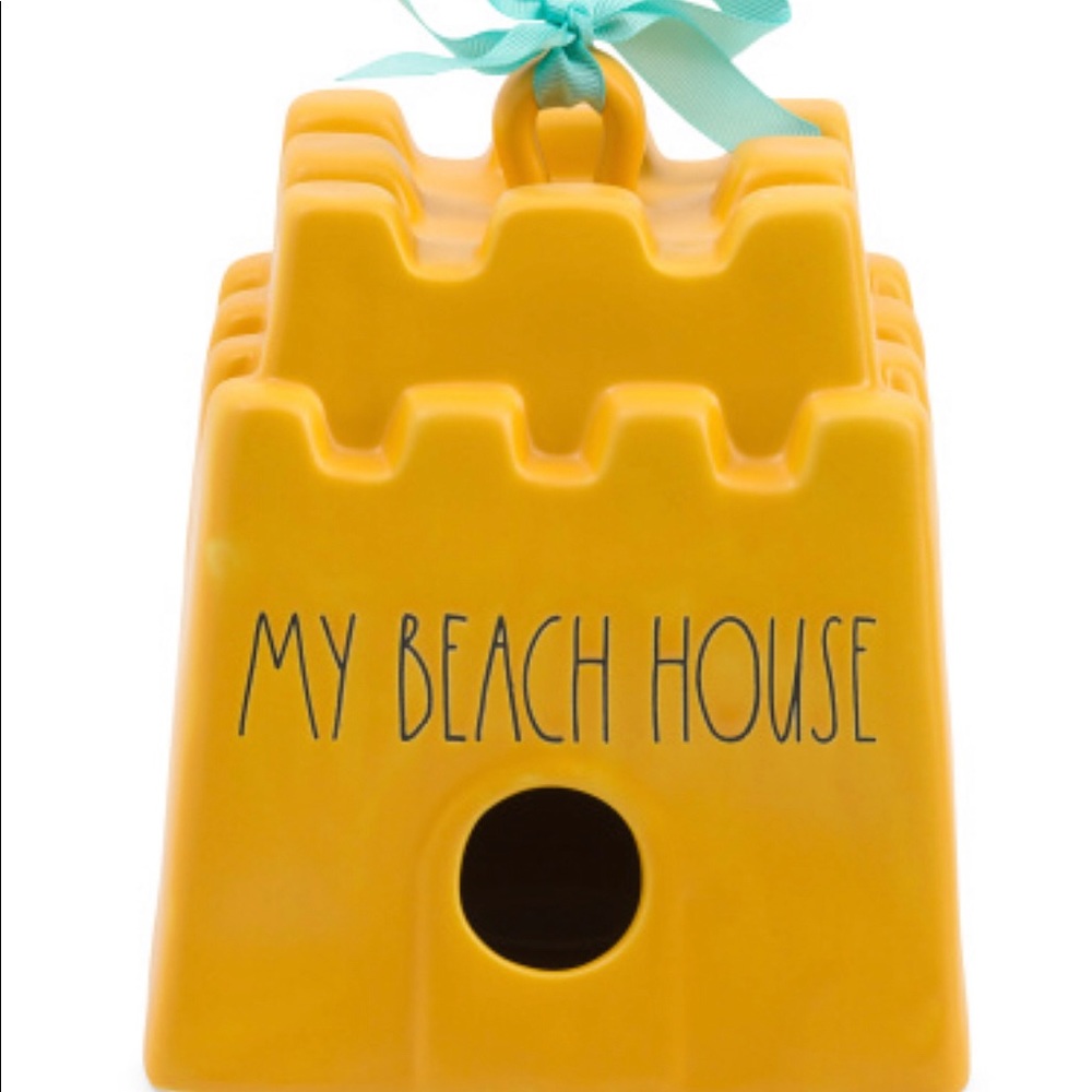 Rae Dunn Sand Castle Birdhouse